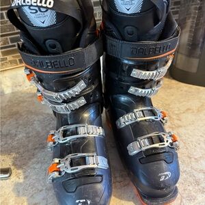 Dalbello Men's Black and Orange Snow Boots